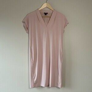 Halogen Pale Pink Mini Dress with Pockets Size Small